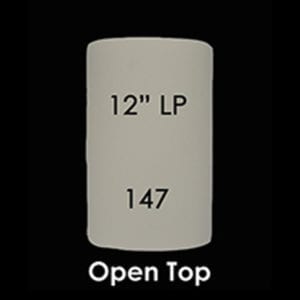 Conforme à l'ADA à profil bas - Applique à dessus ouvert de 12 "